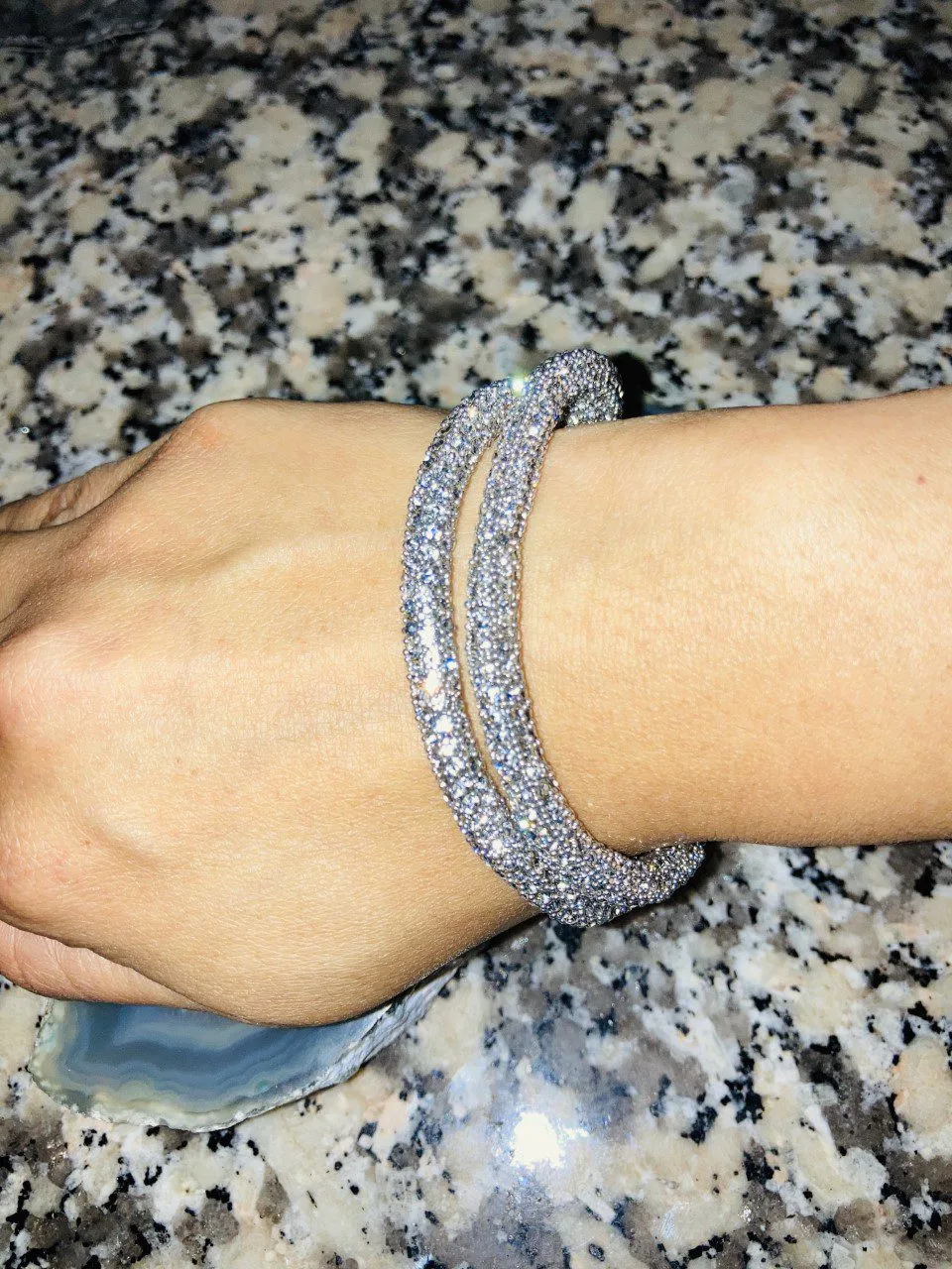 magical-lifestyle.nl Armbanden Magical zilver armband en ketting (2 in 1) 2 Zilver hand bracelet jpg