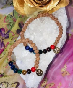 Rudraksha man vrouw setje chakra