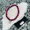Roze armband tijgeroog jpg