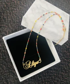 Magical Colors naam ketting