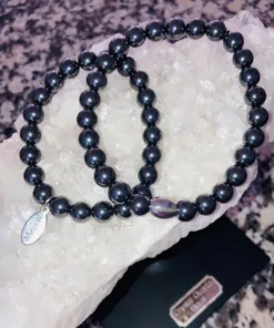 Hematiet set man vrouw