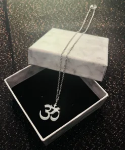 magical-lifestyle.nl Aum Sieraden Aum ketting zilver (roestvrijstaal) Nieuw 2 scaled e1699432582901 jpg