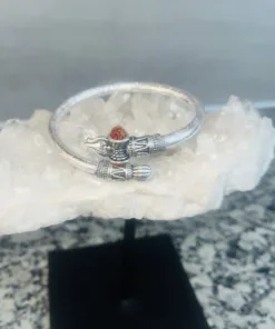 magical-lifestyle.nl Armbanden Zilverkleurig armband Damru/Rudraksha/Trishul & Gada hanuman Trishul heren nieuw zilver