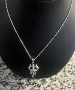 magical-lifestyle.nl Dames Zilver 925 ketting Trishul Foto 1 zilver echt trishul jpg